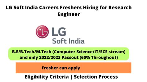 lg soft test engineer|lg soft india jobs.